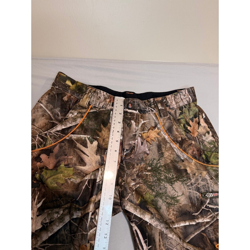SHE Outdoor Womens Hunting Pants Fleece Insulated RealTree Oak Size M Camouflage - Picture 8 of 14